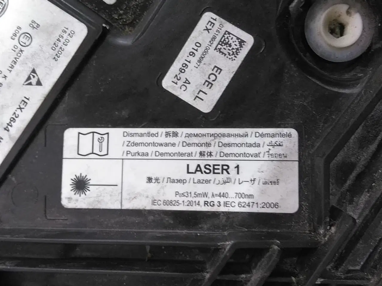 Billede 9 - Forlygte komplet venstre med laser E12809 G30 LCI G31 LCI F90 M5 LCI