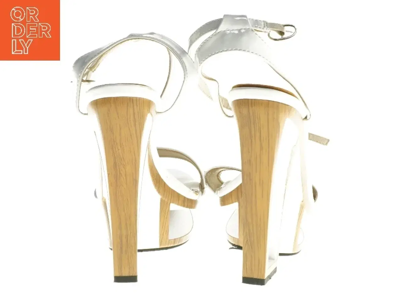 Billede 2 - Høje hæle med platform (str. 39 )