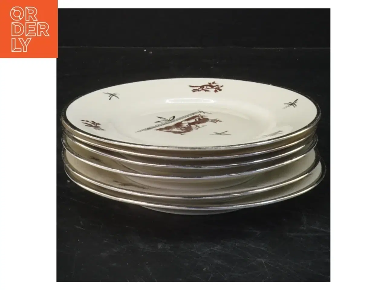 Billede 1 - Kbh. Porcelæns maleriPorcelænstallerkener Ø 16 cm fra KPM (str. Ø 16 cm)