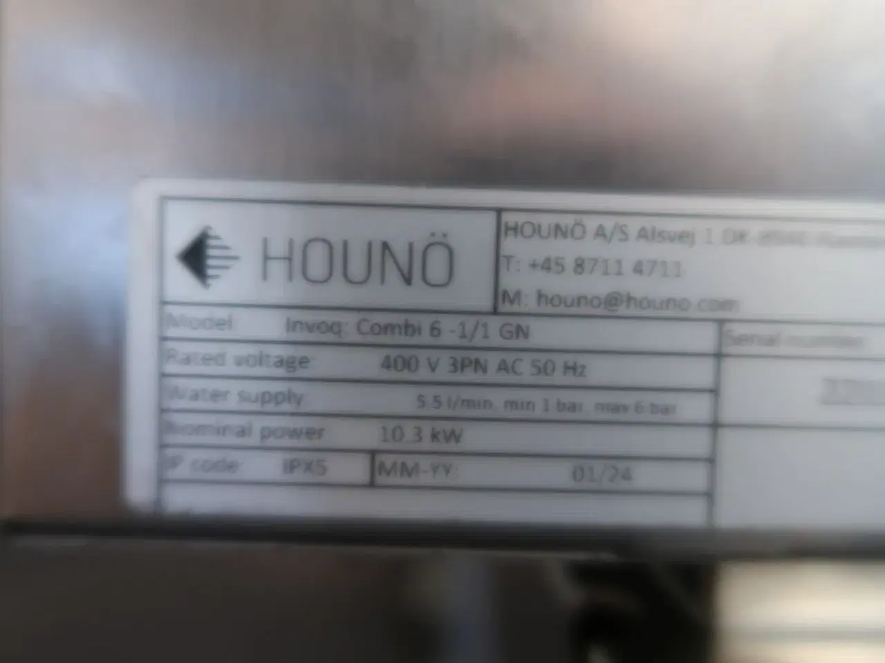 Billede 7 - Combiovn Invoq Hybrid 6-1/1 GN Hounö med understel (Udstillingsmodel)