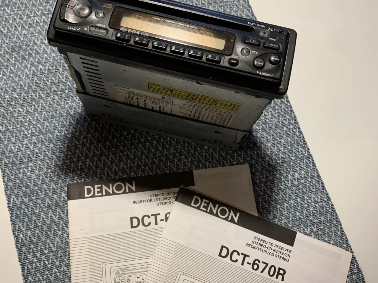 Billede 1 - Denon DCT-670R bilradio