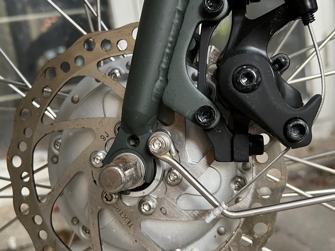 Billede 4 - Elektrisk trehjulet cykel med kurve og skivebremse