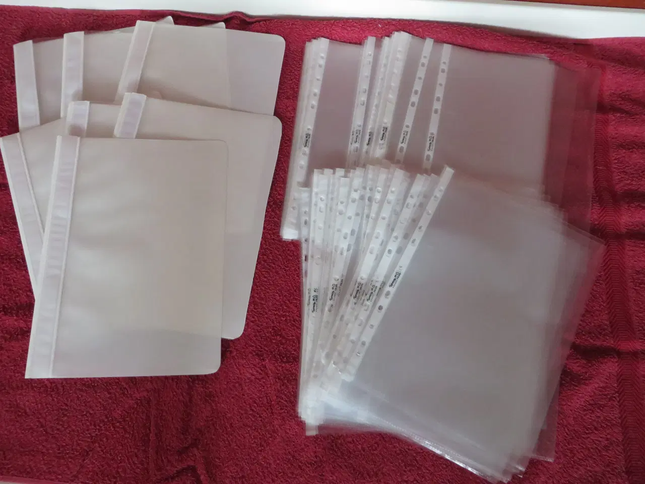 Billede 7 - Plastlomme formatet A4/Universalmapper hvid/Ringbi