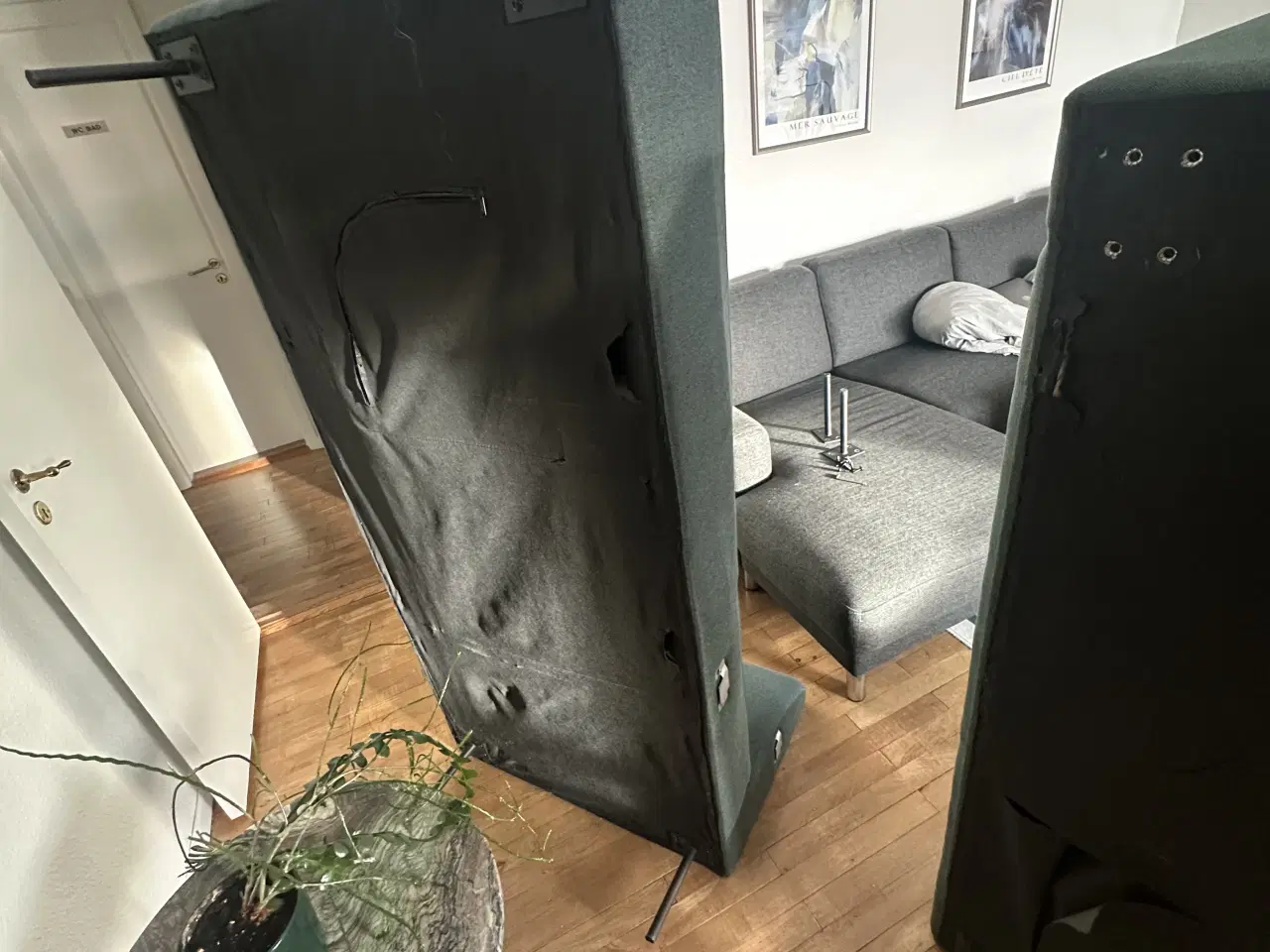 Billede 2 - Grøn hjørnesofa til salg