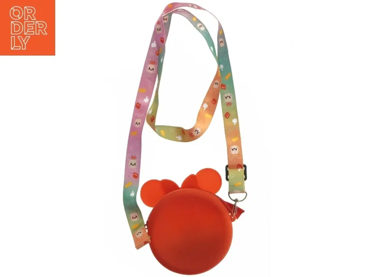 Billede 3 - Rund pop-it taske med rem (str. Ø 12 cm)