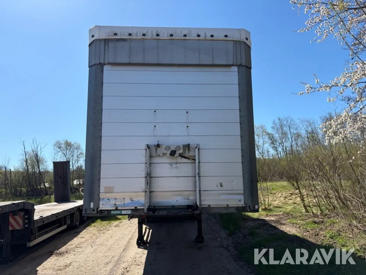 Billede 8 - Gardin trailer med bagmonteret truck Schmitz