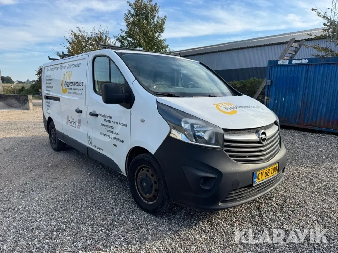 Billede 2 - Varebil Opel Vivaro, 1,6 CDTI 115 Hk