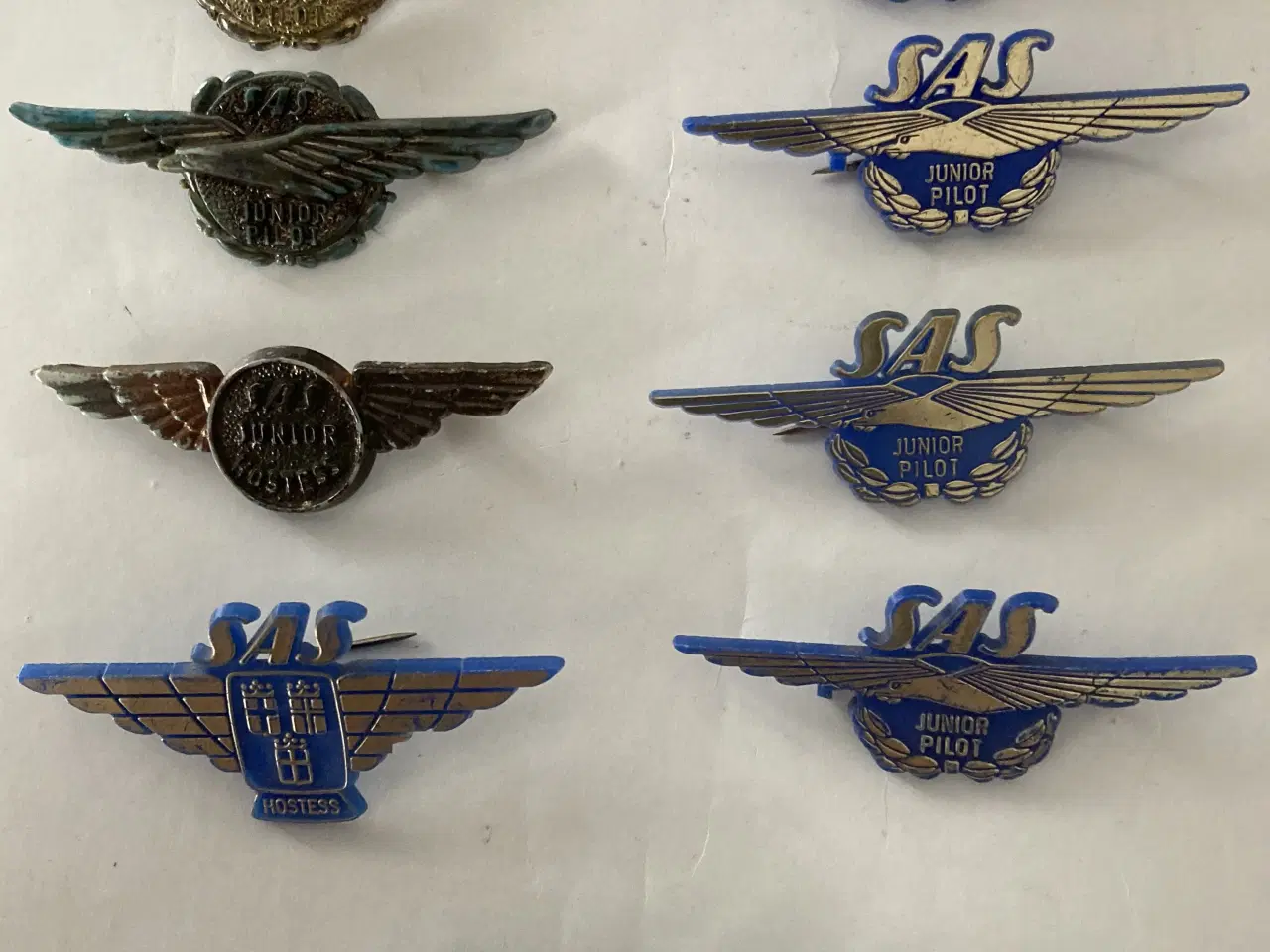 Billede 1 - 9 Flyselskab SAS Junior emblemer
