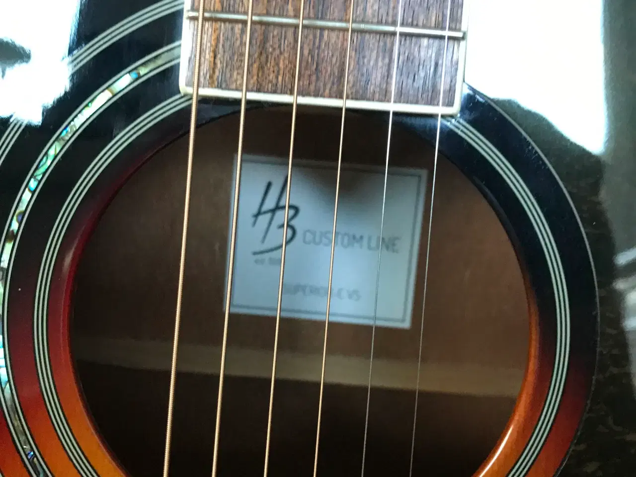 Billede 3 - Akustisk Harley Benton guitar