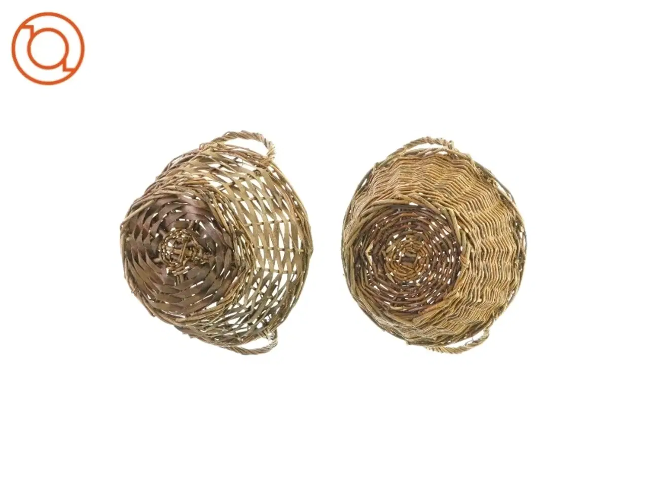 Billede 3 - Kurv i flet (2 styk)