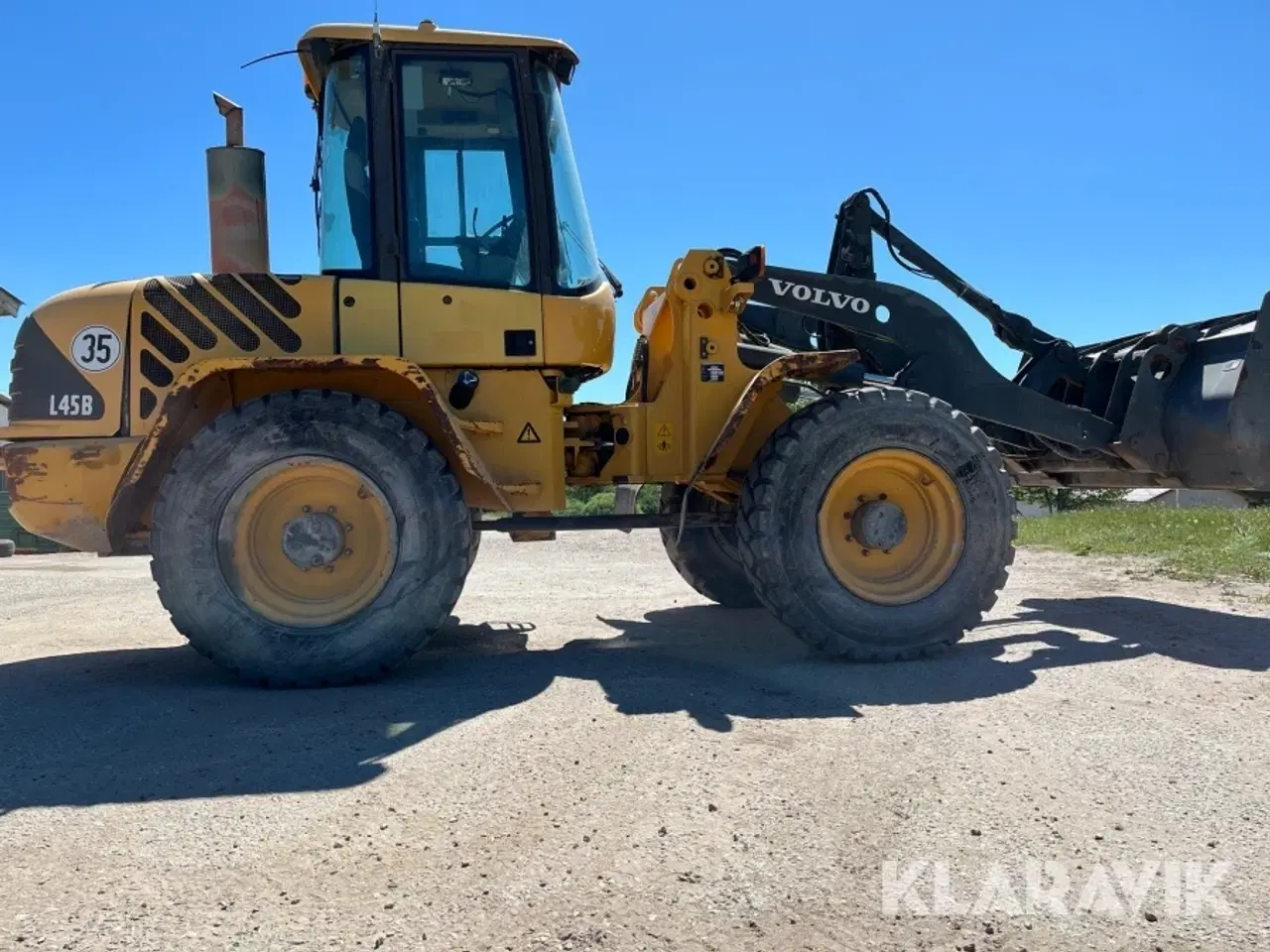 Billede 2 - Gummiged Volvo L45B