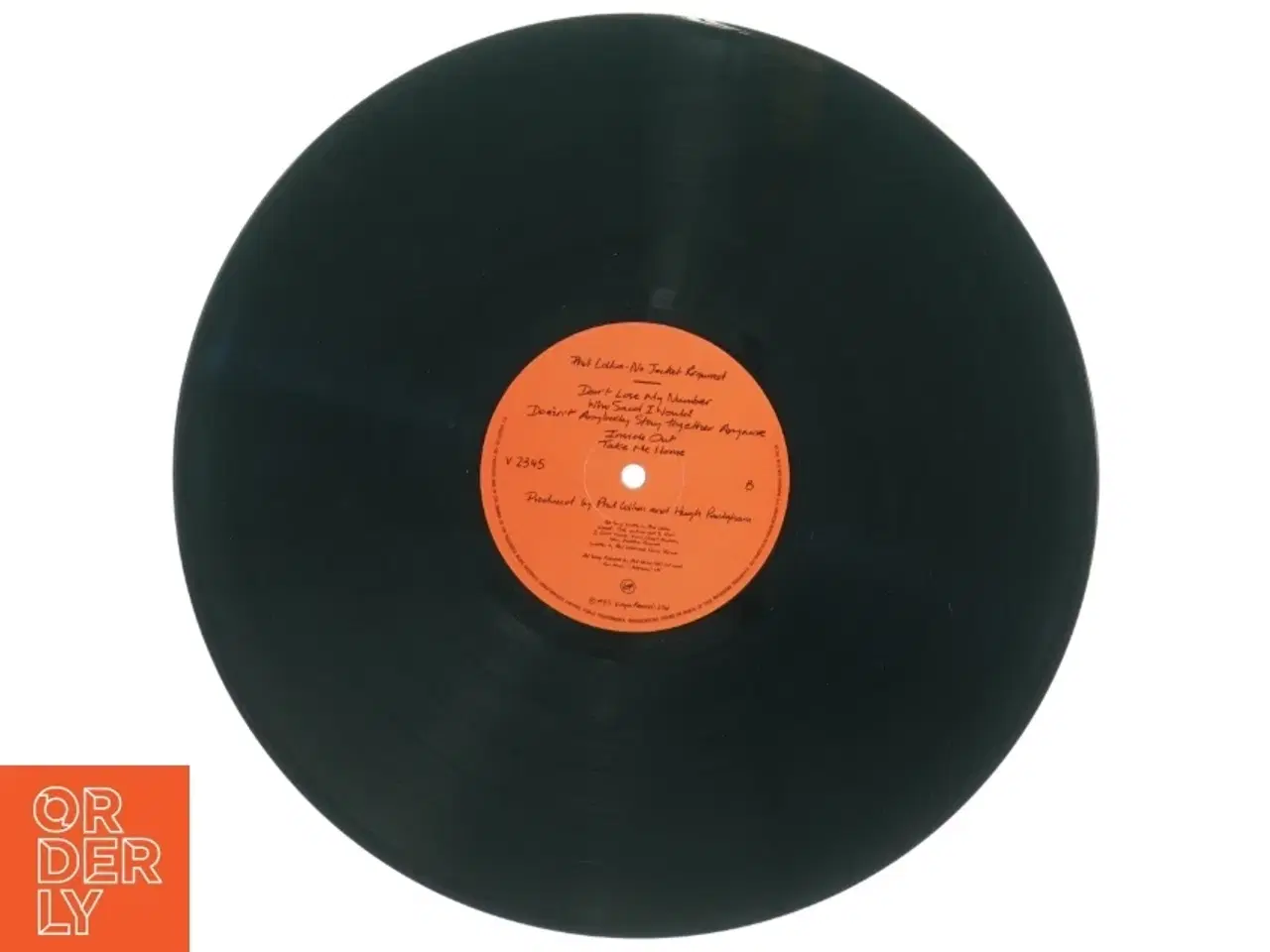 Billede 2 - Phil Collins No Jacket Required  Vinyl LP fra Virgin Records (str. 31 x 31 cm)