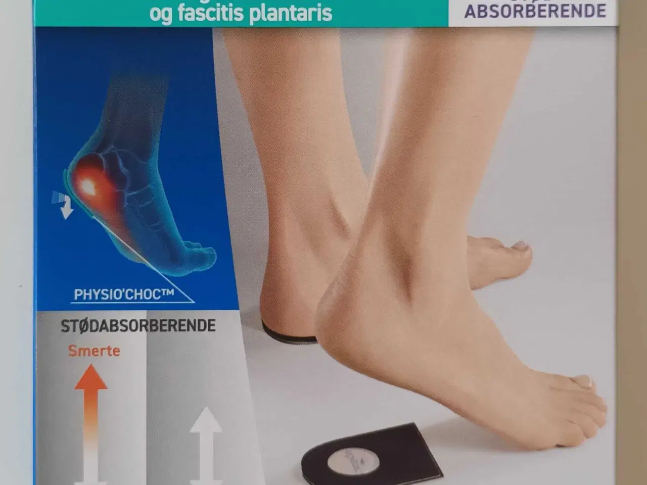 Billede 1 - Epitact hælindlæg hælspore støddæmpende str L