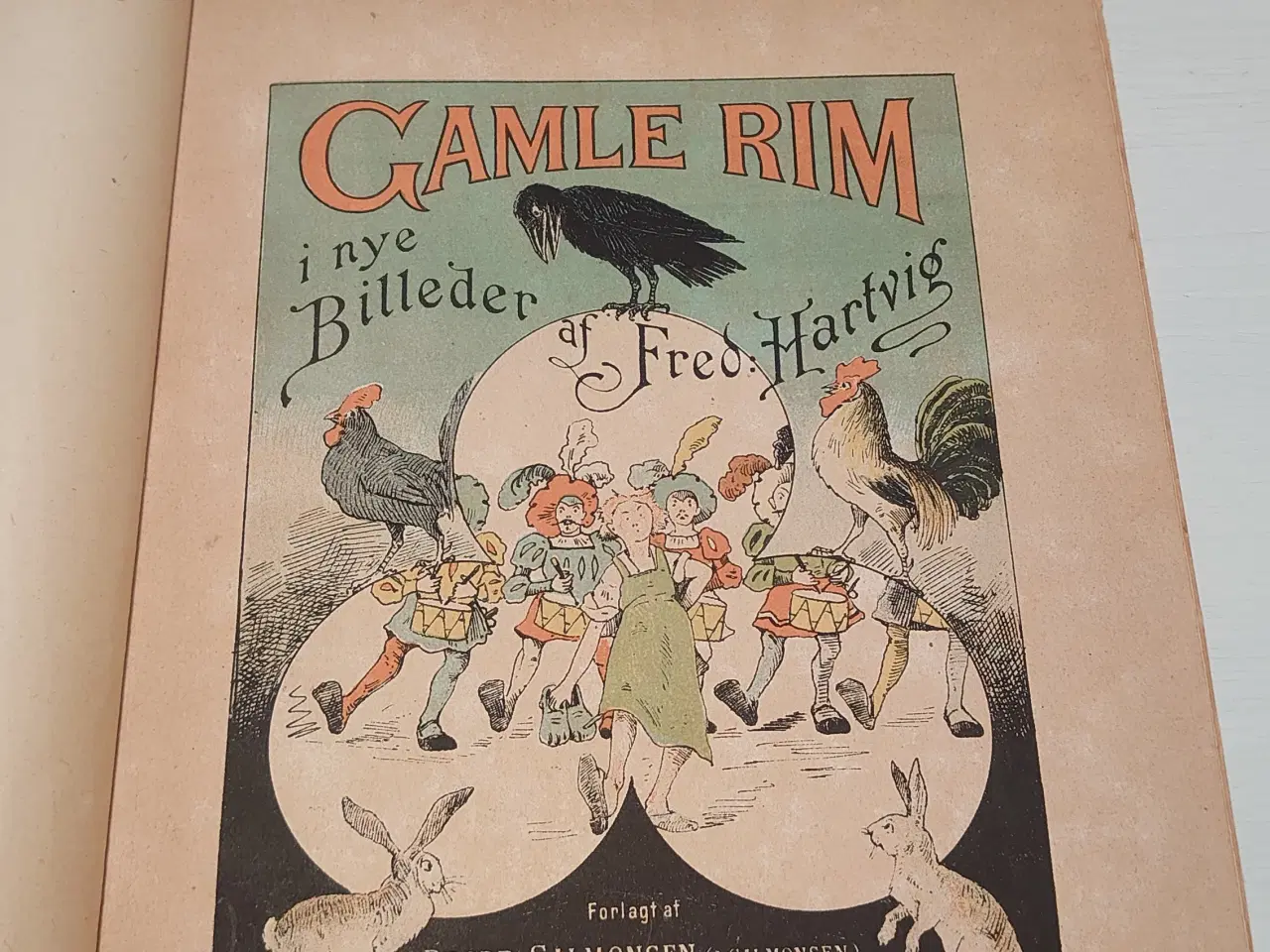 Billede 3 - Fred. Hartvig: Gamle Rim i nye Billeder.1.udg.1889