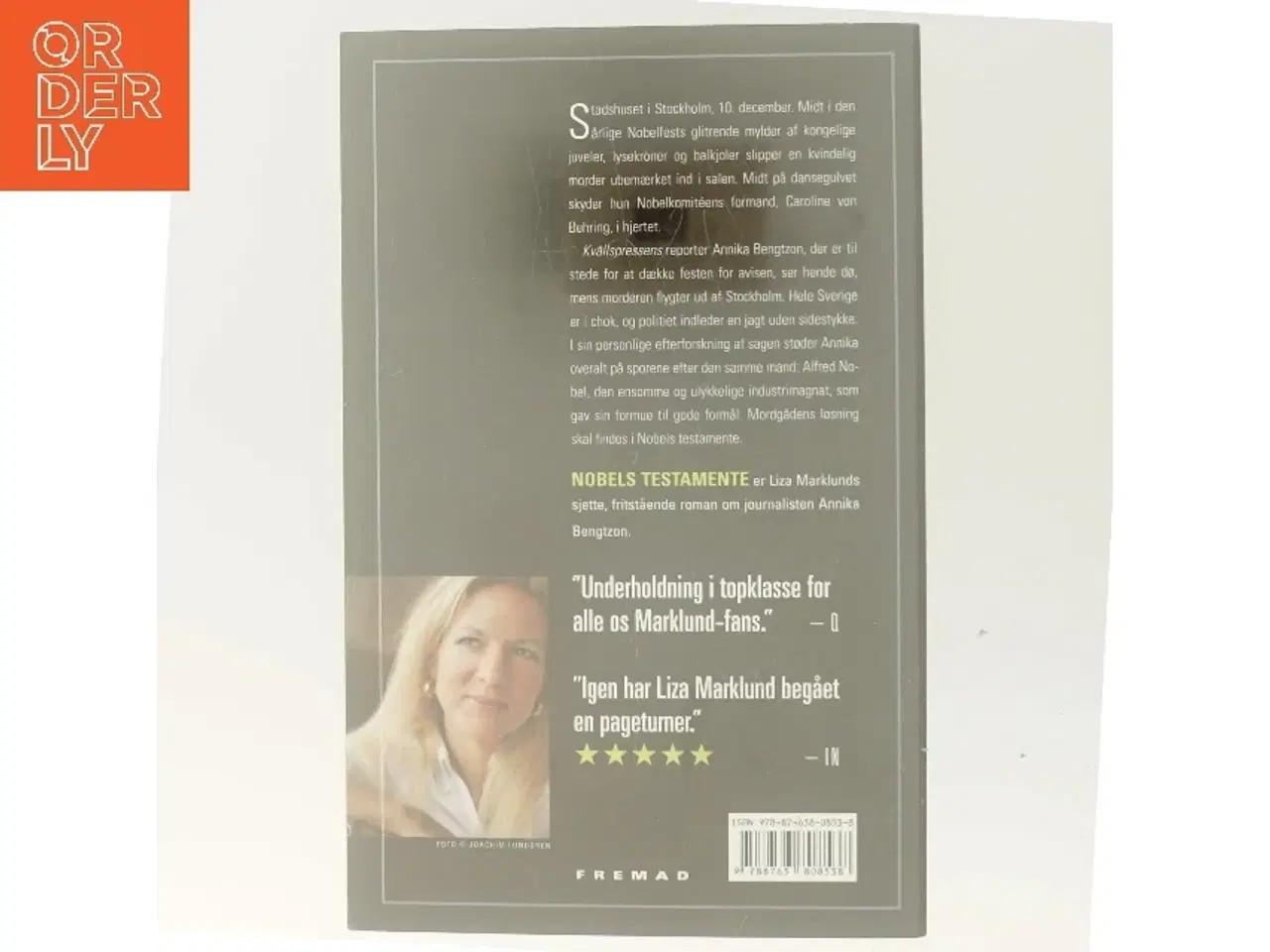 Billede 3 - Nobels testamente af Liza Marklund (Bog)