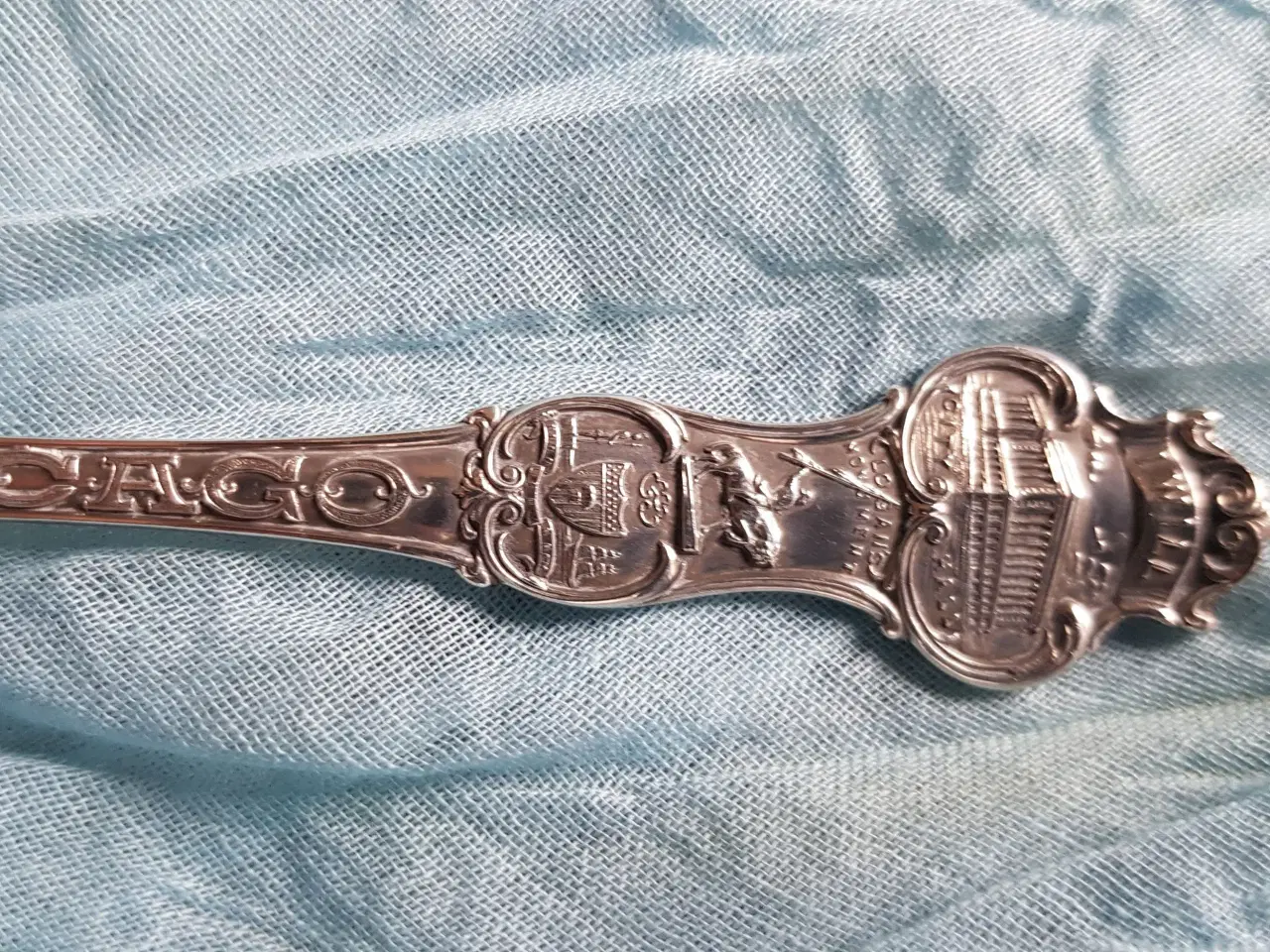 Billede 5 - Masonic Temple Chicago Sterling Spoon