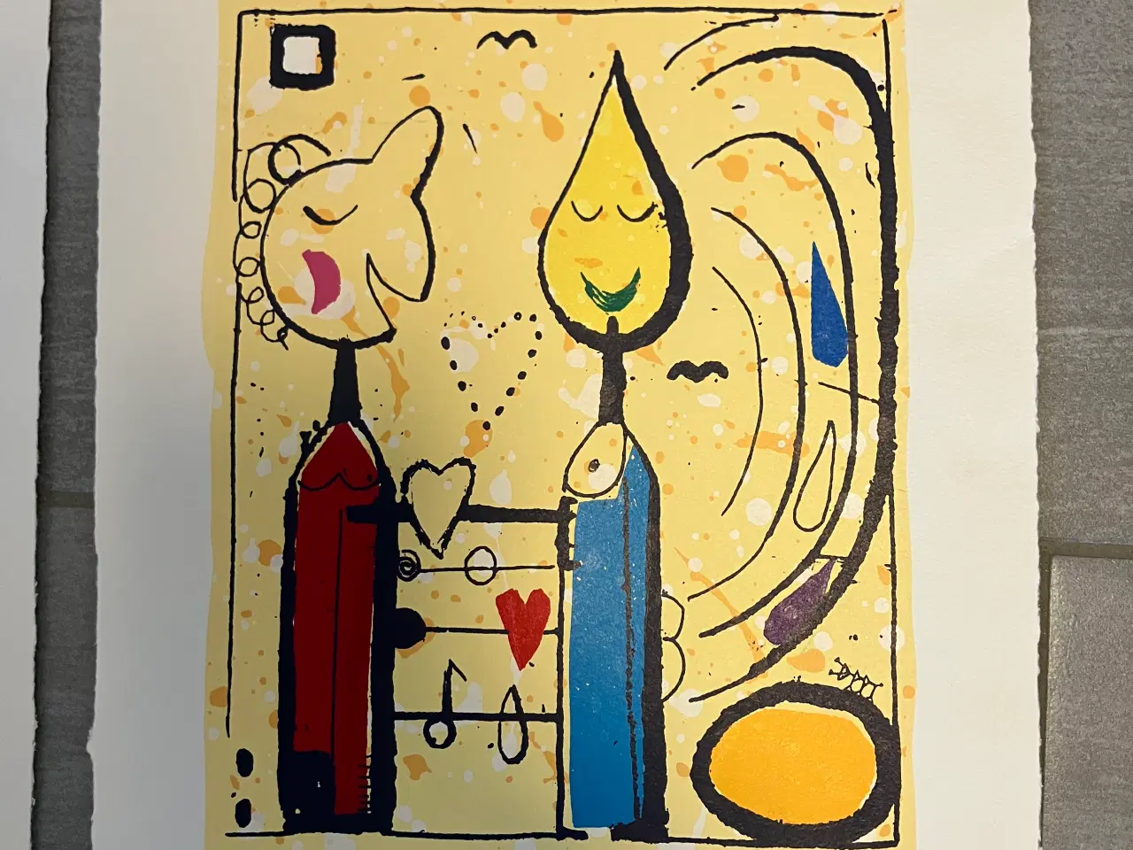 Billede 2 - Litografier af Jes Nordby