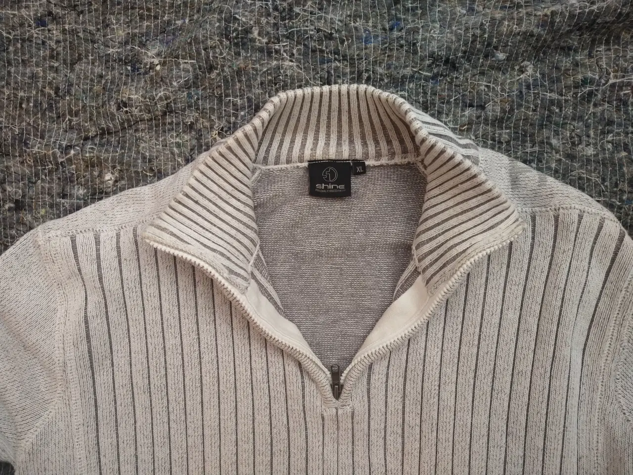 Billede 2 - Sweater strik-trøje, str. XL, hvid