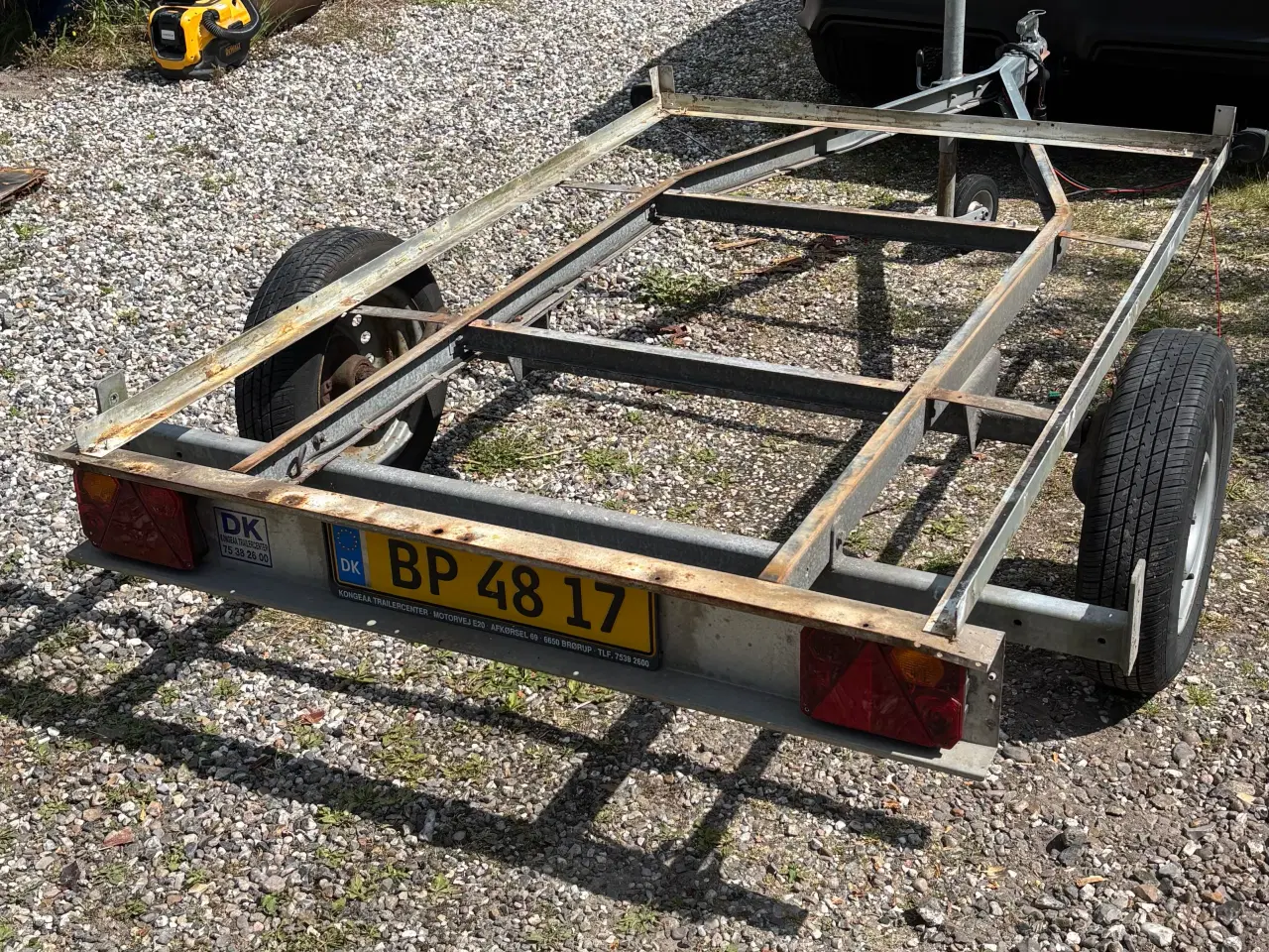 Billede 6 - Lukket trailer 750 Kg