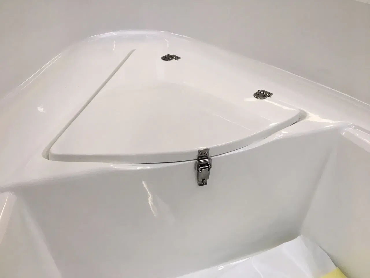 Billede 4 - NYT SÆT Fjordjolle 390 hvid glasfiber F4HK Yamaha 