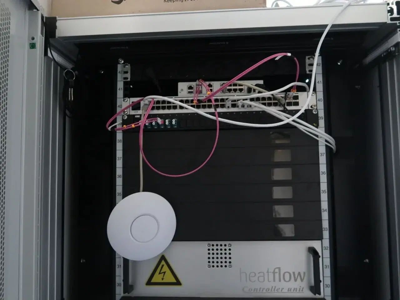 Billede 17 - 20 fods isolering container indrettet som testcenter af overskudsvarme (læs beskrivelse)