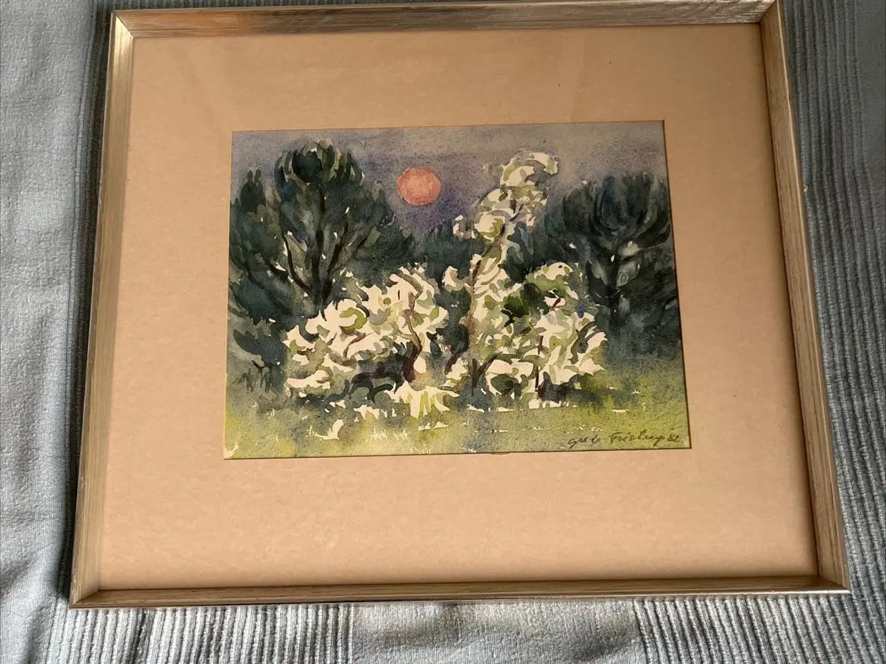 Billede 1 - Grete Fristrup, 82. Akvarel