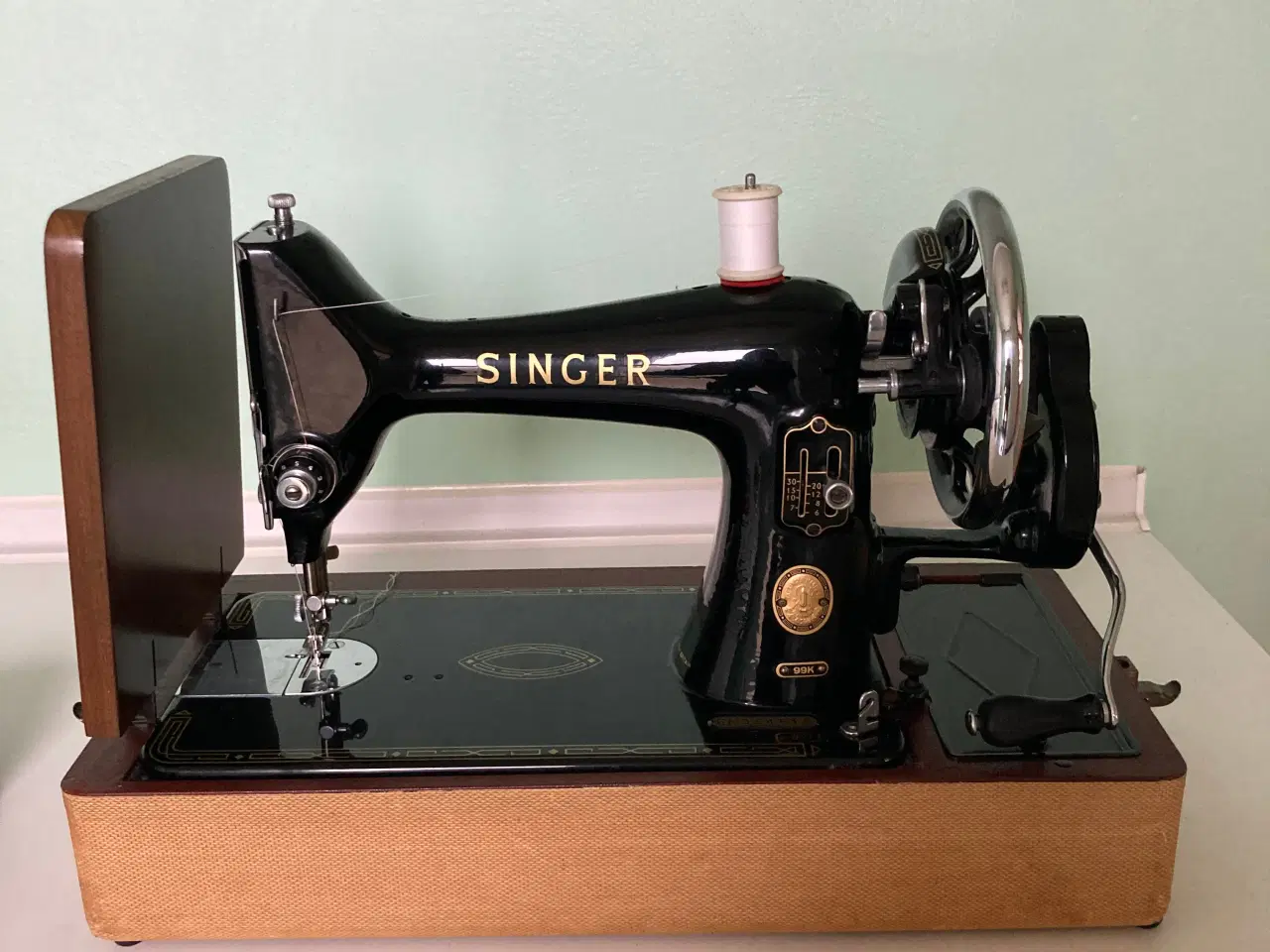 Billede 1 - Retro Singer symaskine