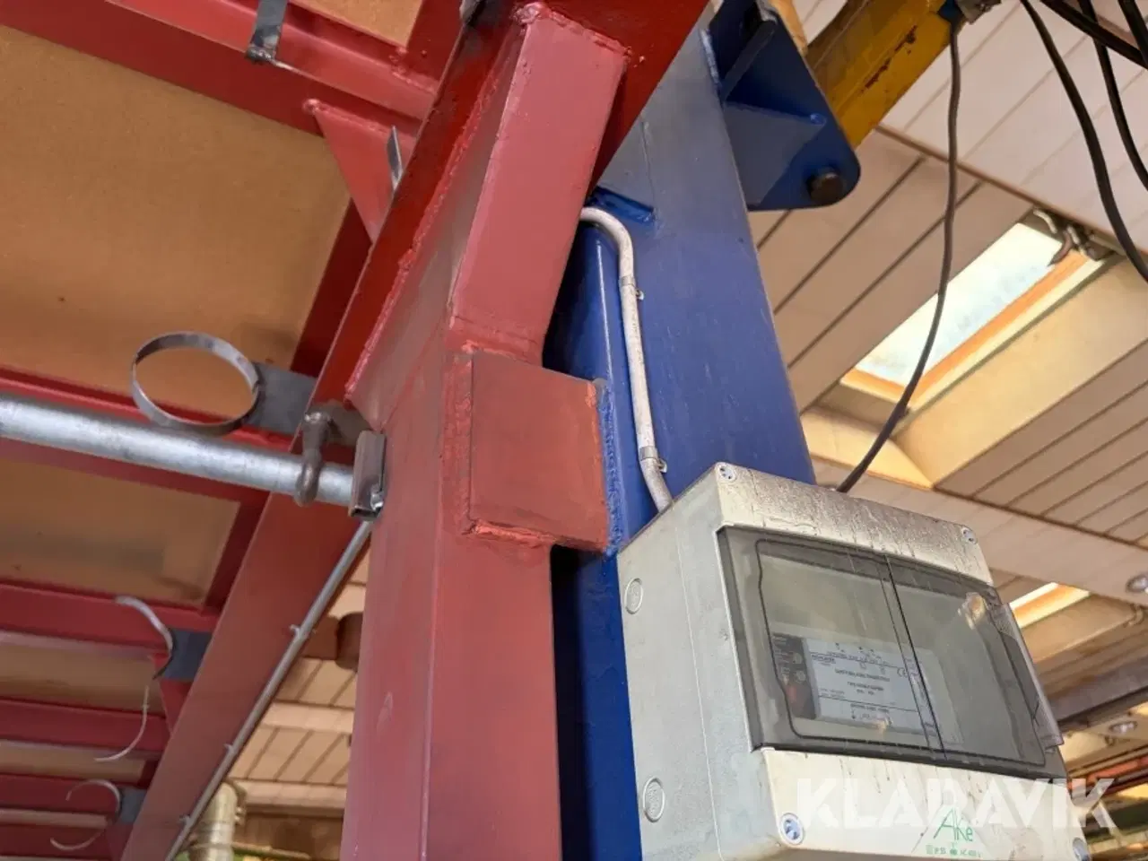 Billede 9 - Kran Stahl Søjlesvingkran med el-kædetalje