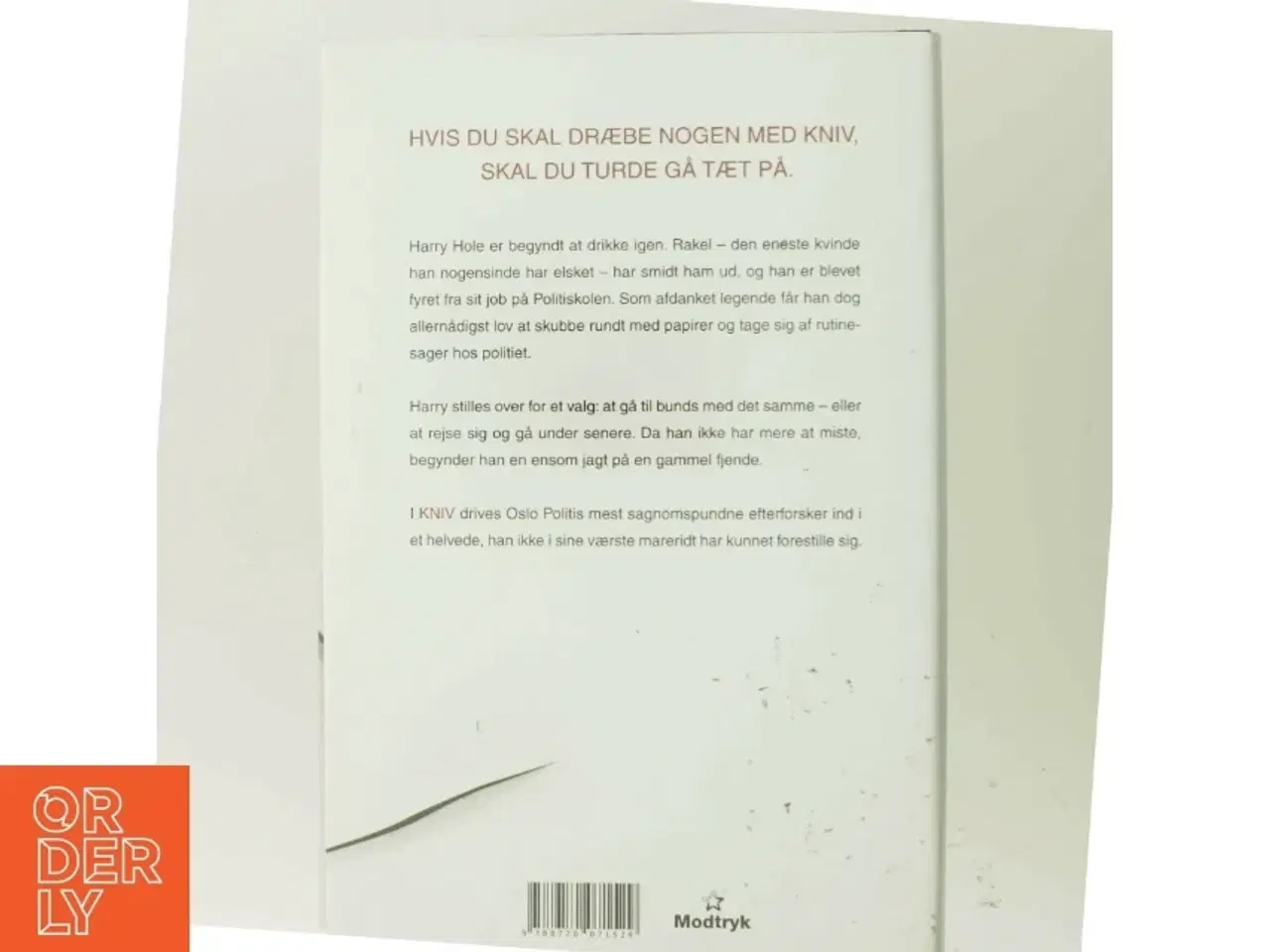 Billede 3 - Kniv af Jo Nesbø (Bog)