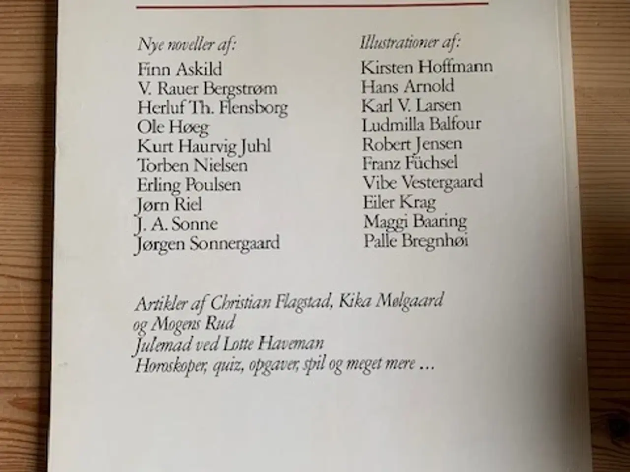 Billede 2 - Jeg glæder mig i denne tid - julehæfte fra 1984