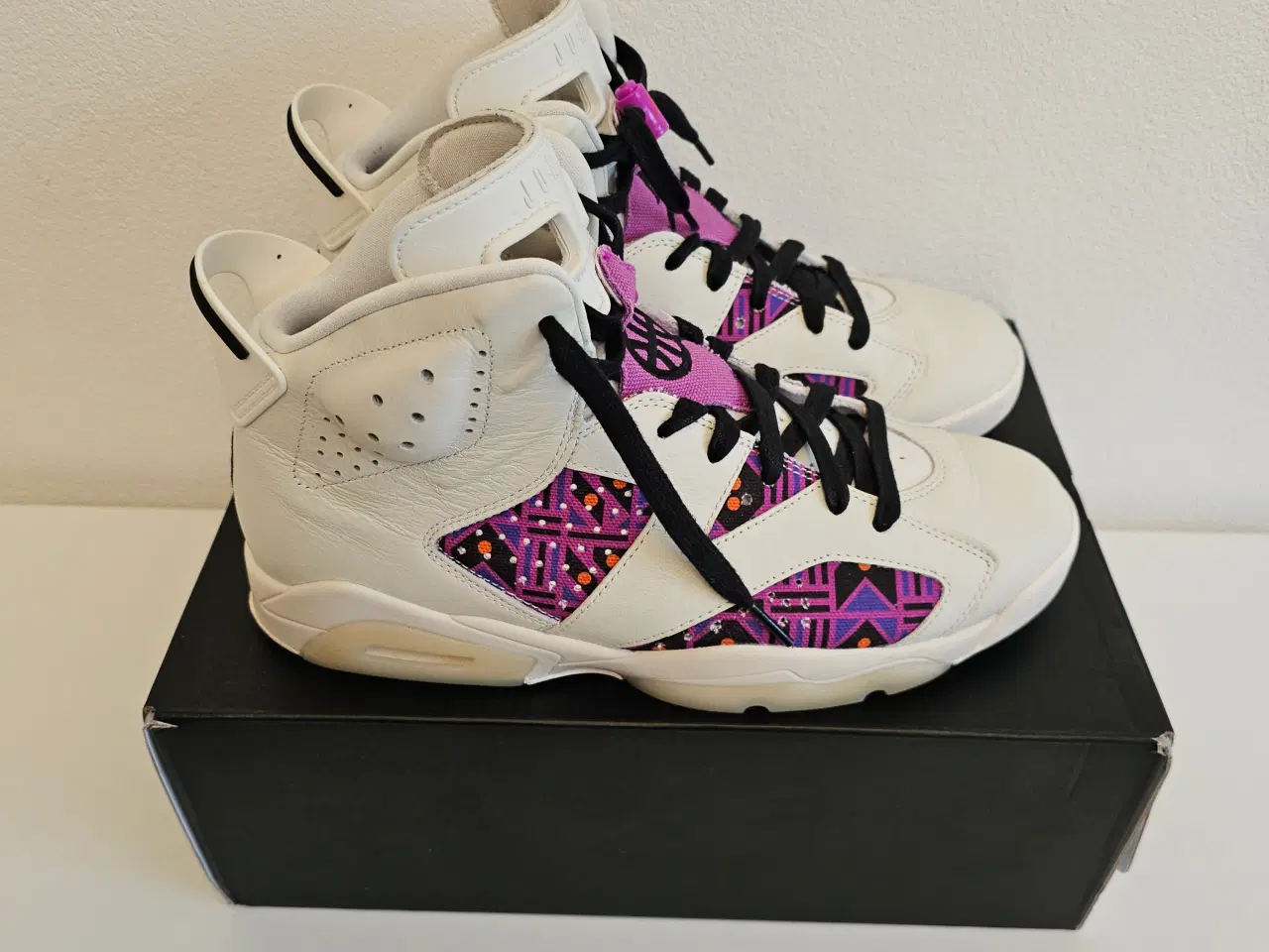 Billede 4 - Air Jordan 6 Retro Quai 54 – Som nye!
