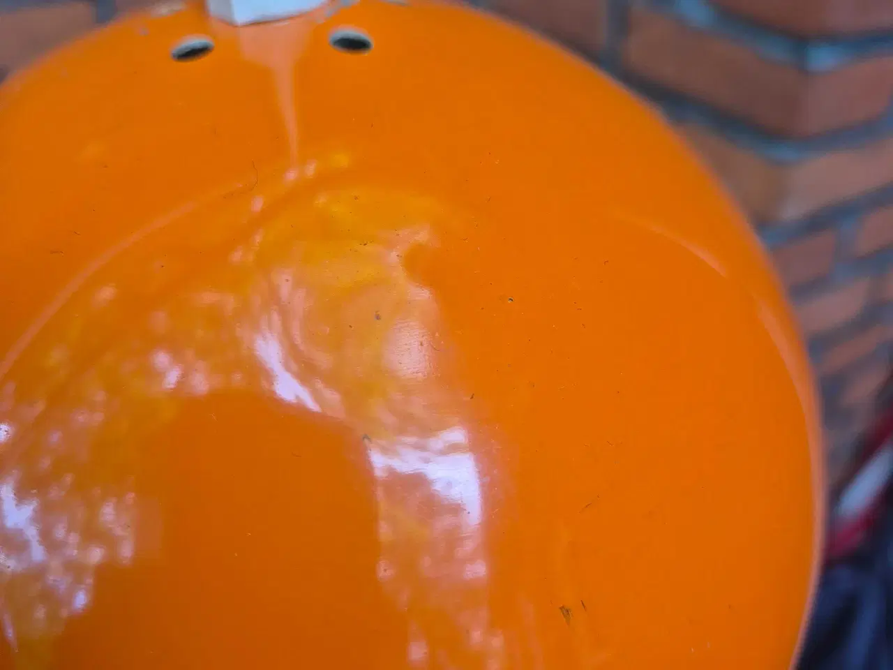 Billede 7 - To orange kuglelamper 