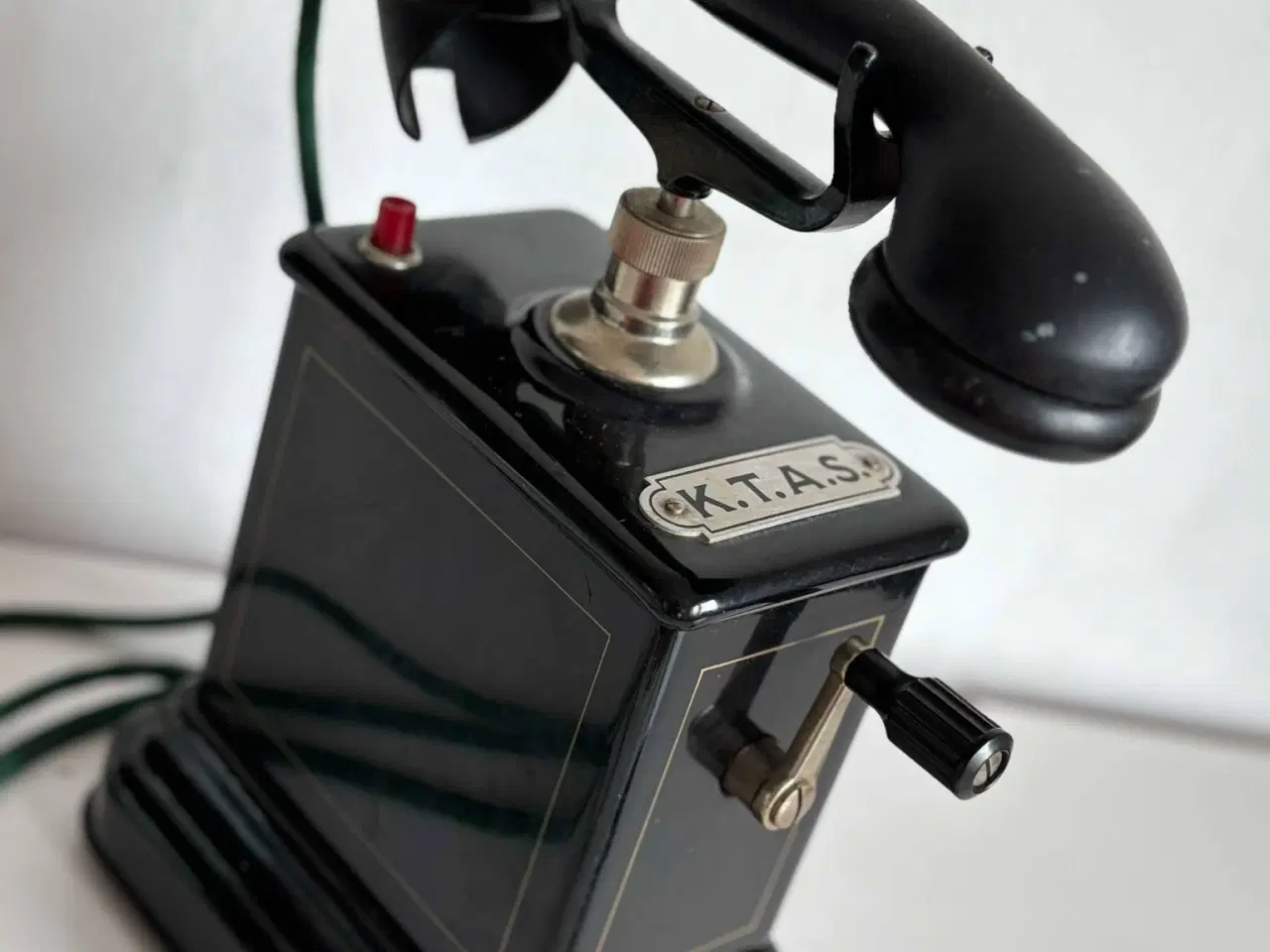 Billede 2 - Antik gammel bordtelefon
