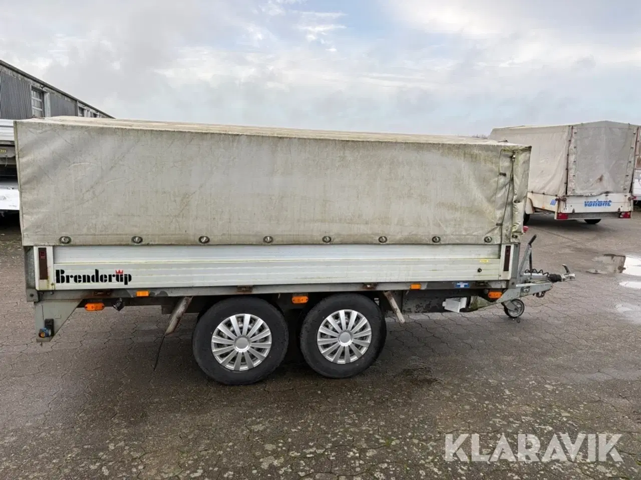 Billede 6 - Trailer Brenderup 2500 med høj presenning