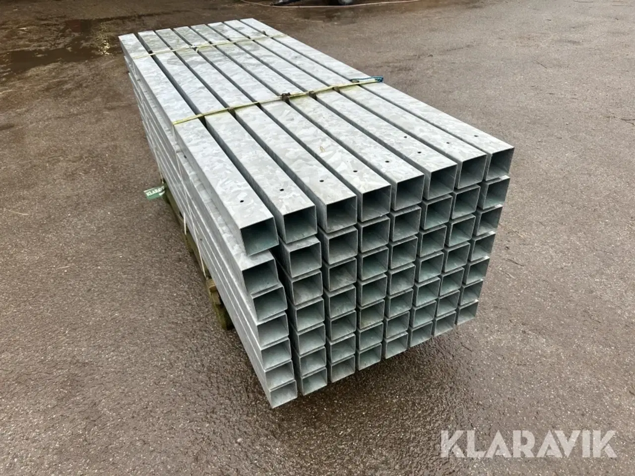 Billede 4 - Galvaniserede stolper 56 styk. 2,0m. lange