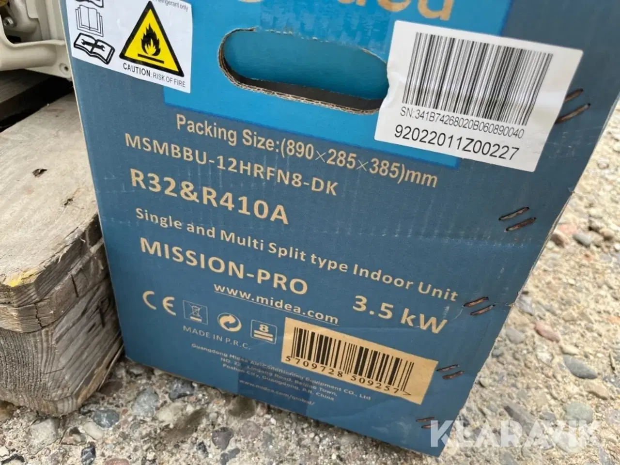 Billede 10 - Varmepumper Midea 2 hele og lidt dele.