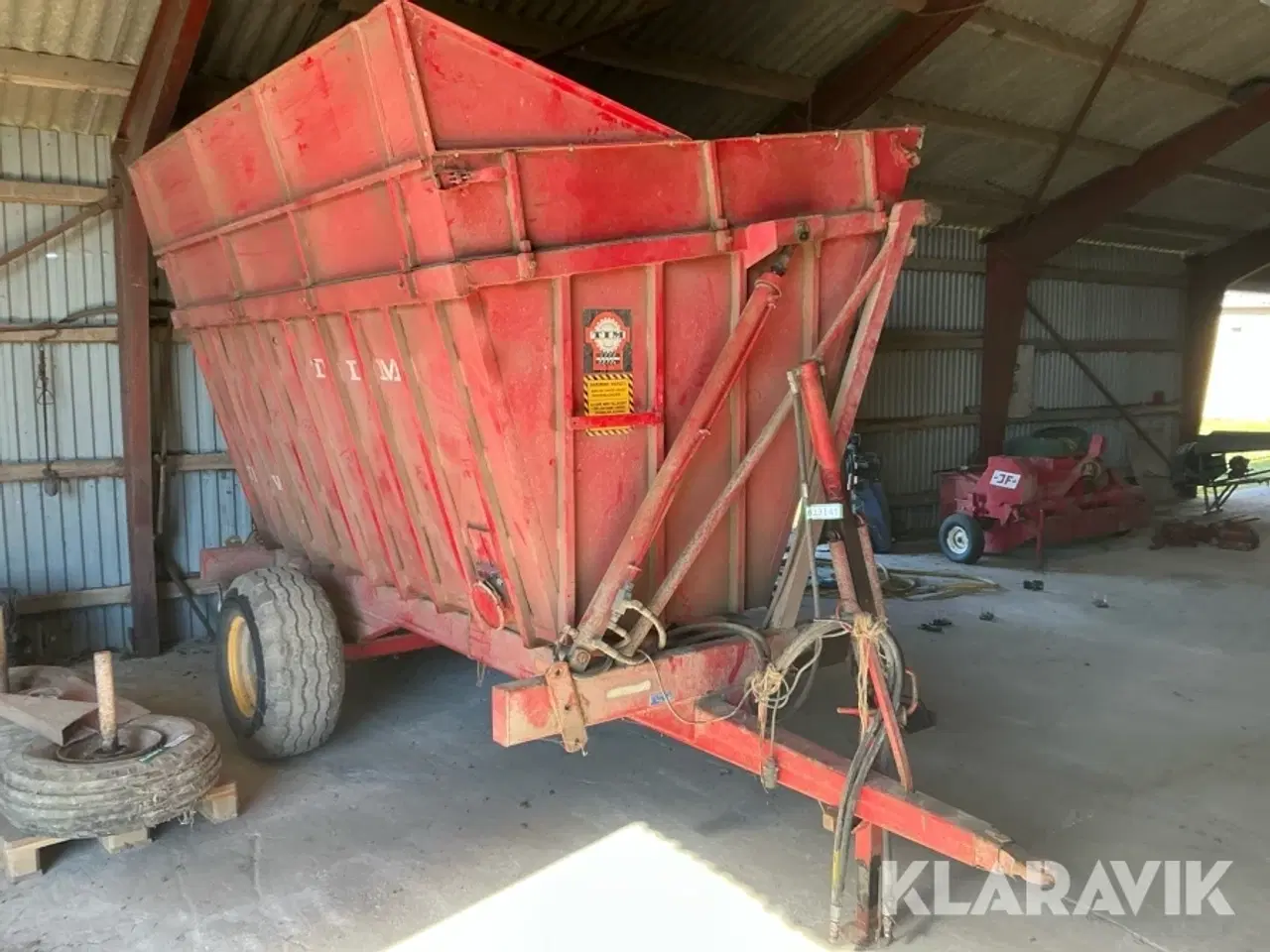 Billede 2 - Sidetipvogn Tim Maskinfabrik 460-900