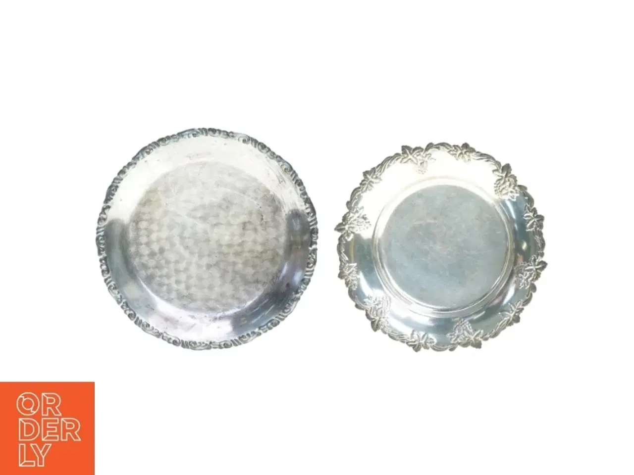 Billede 3 - Små sølvbakker i  sølvplet (str. 27 cm)