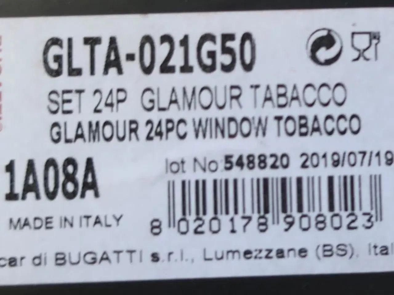 Billede 2 - 24 stk. bestiksæt  BUGATTI GLAMOUR TABACCO
