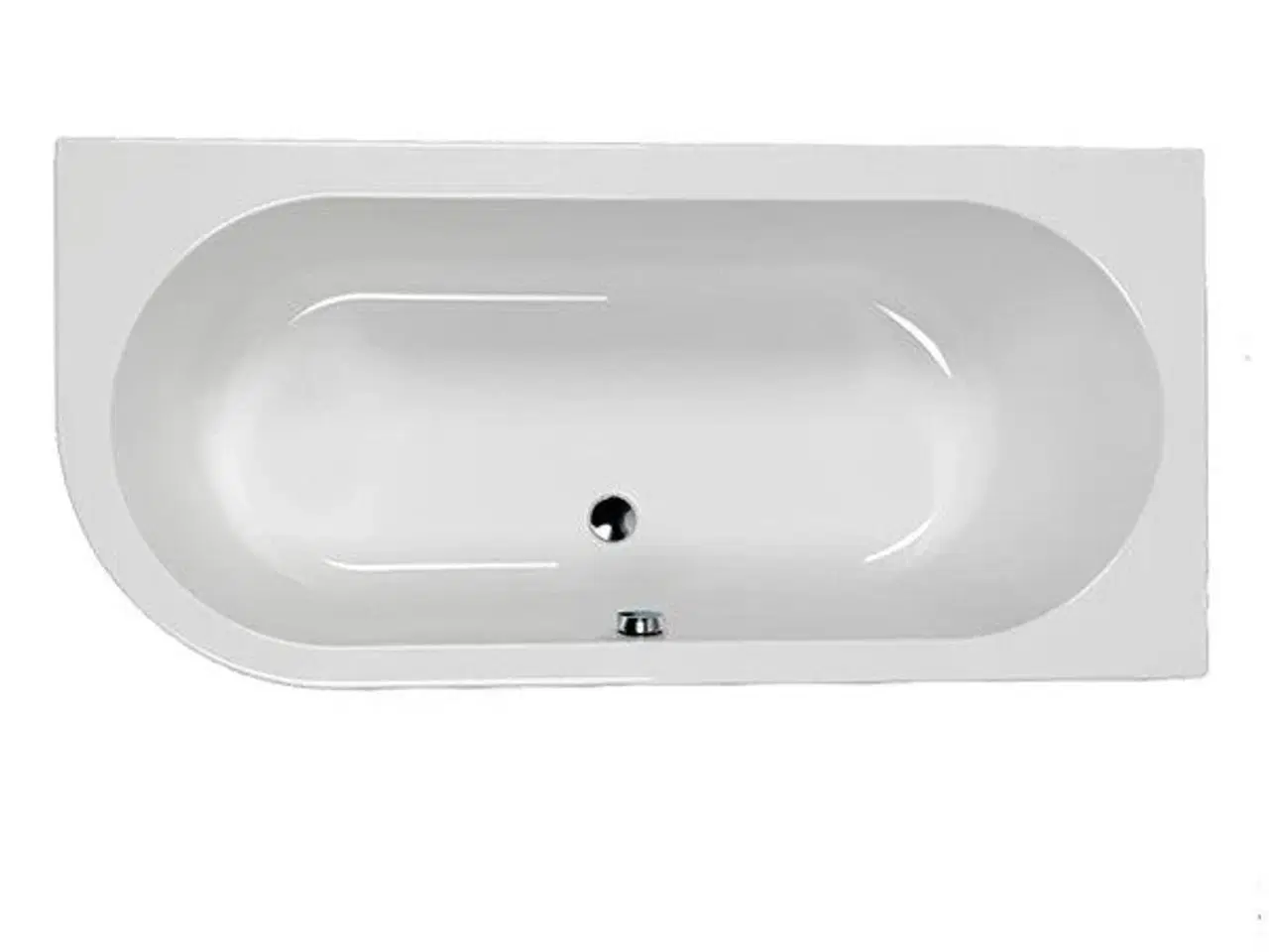 Billede 2 - NY Status 1600 x 725 Badekar Carronite. Højre