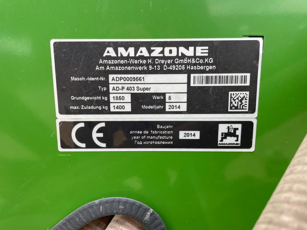 Billede 10 - 4m Amazone KG4000/AD-P super