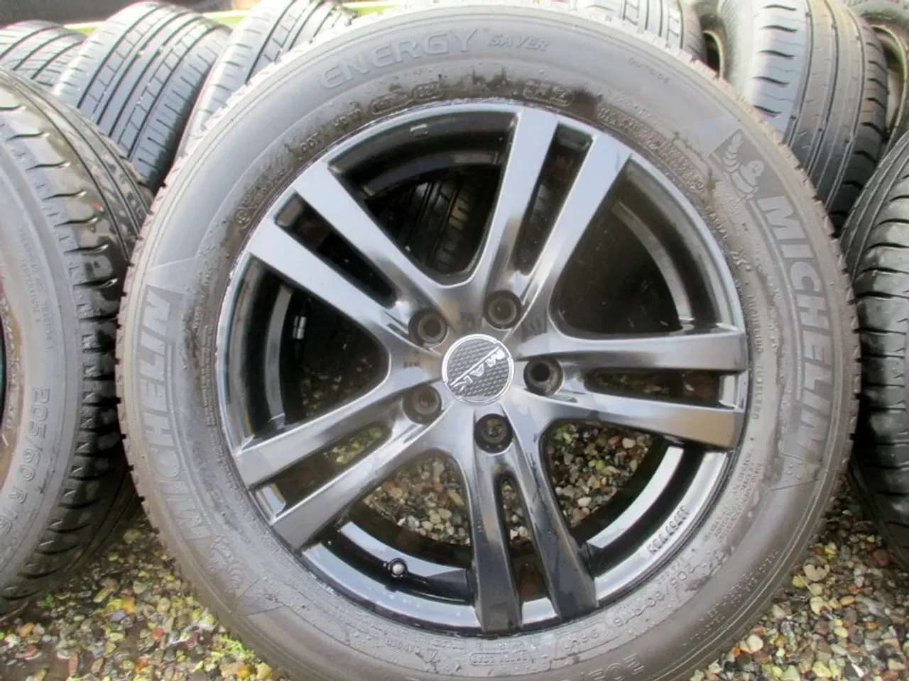 Billede 6 - 16" 4 stk. 5X108 ET45 (Ford) 205(60/16" sommerdæk