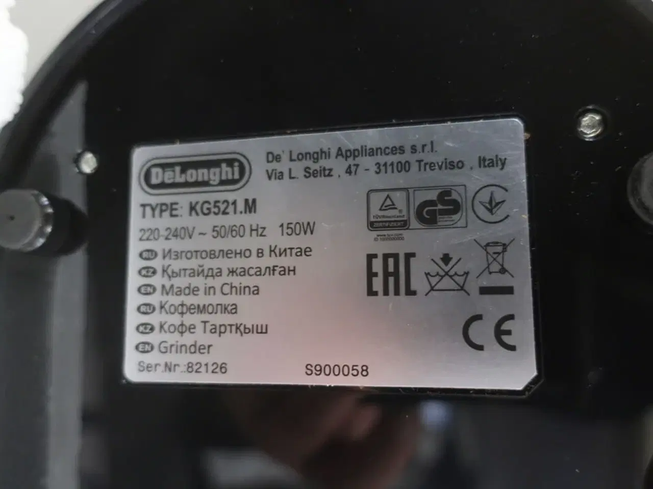 Billede 4 - Kaffekværn DELONGHI DEDICA KG521.M