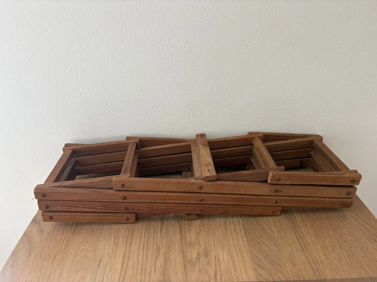 Billede 3 - Vintage Vinreol i Massiv Teak – Mid-Century Modern