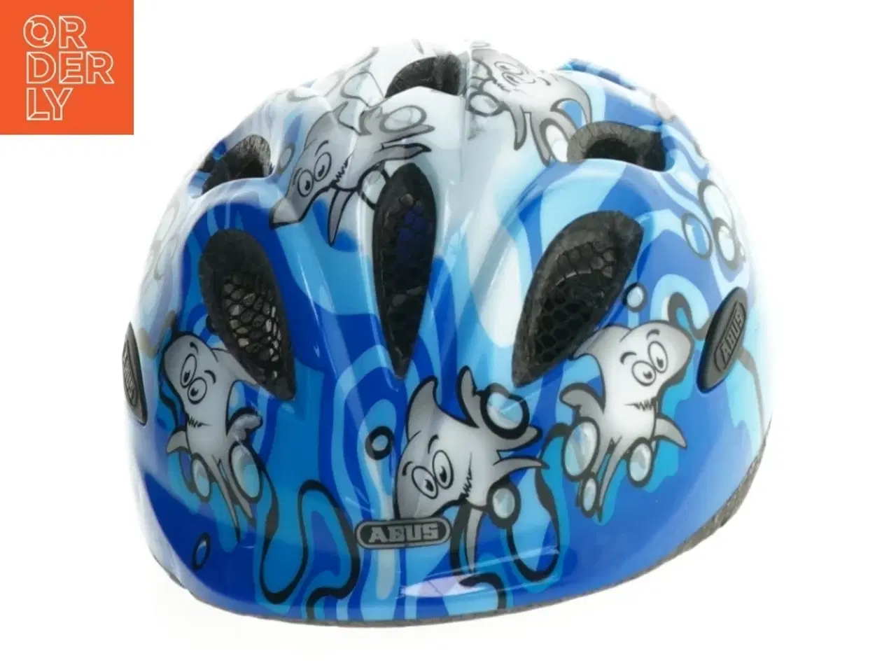 Billede 3 - Børnehjelm med havdyr fra Abus (str. 25x20 cm)