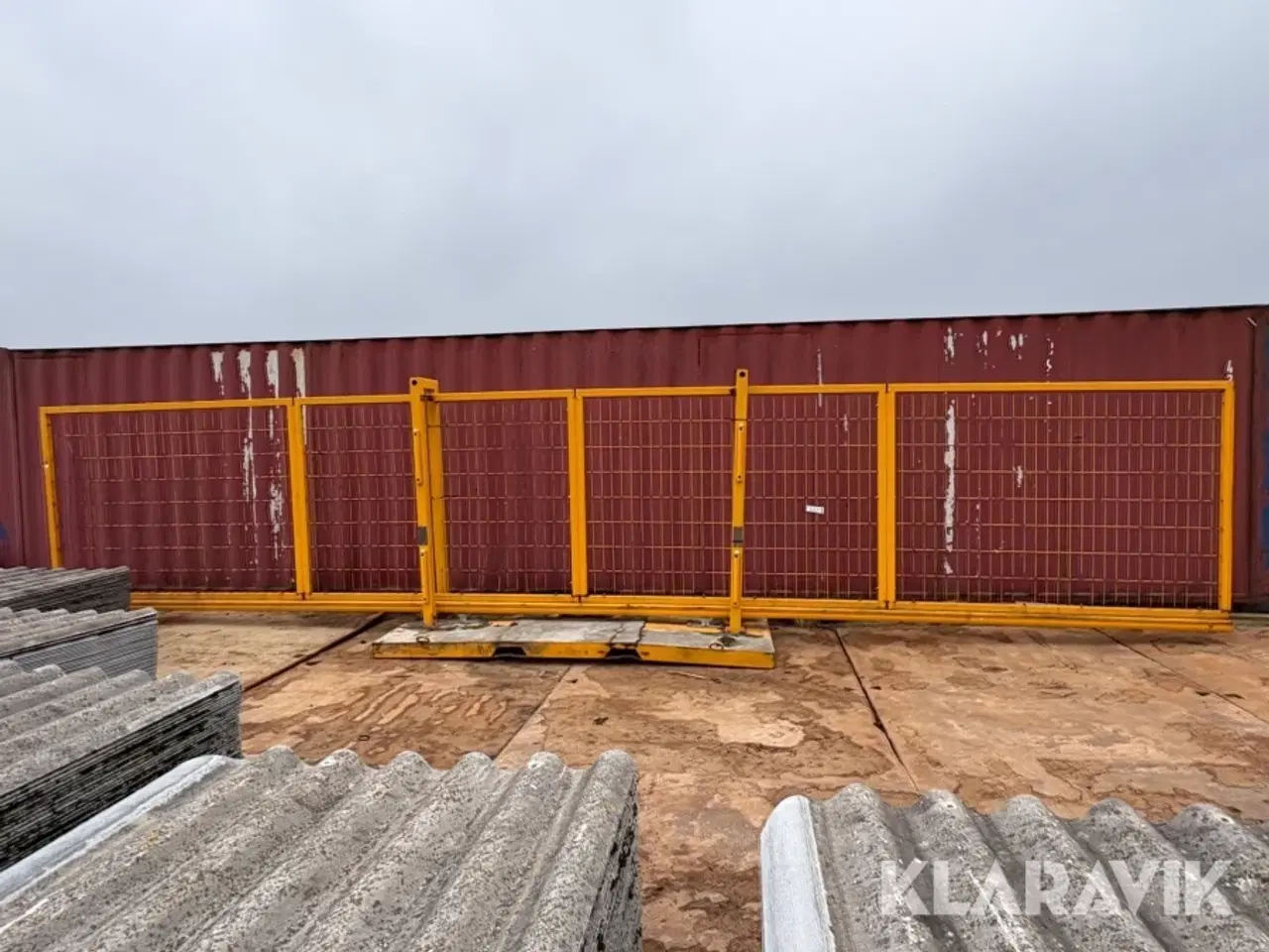 Billede 2 - Manuel skydeport med gaffellommer CAIS 4 løfteøjer