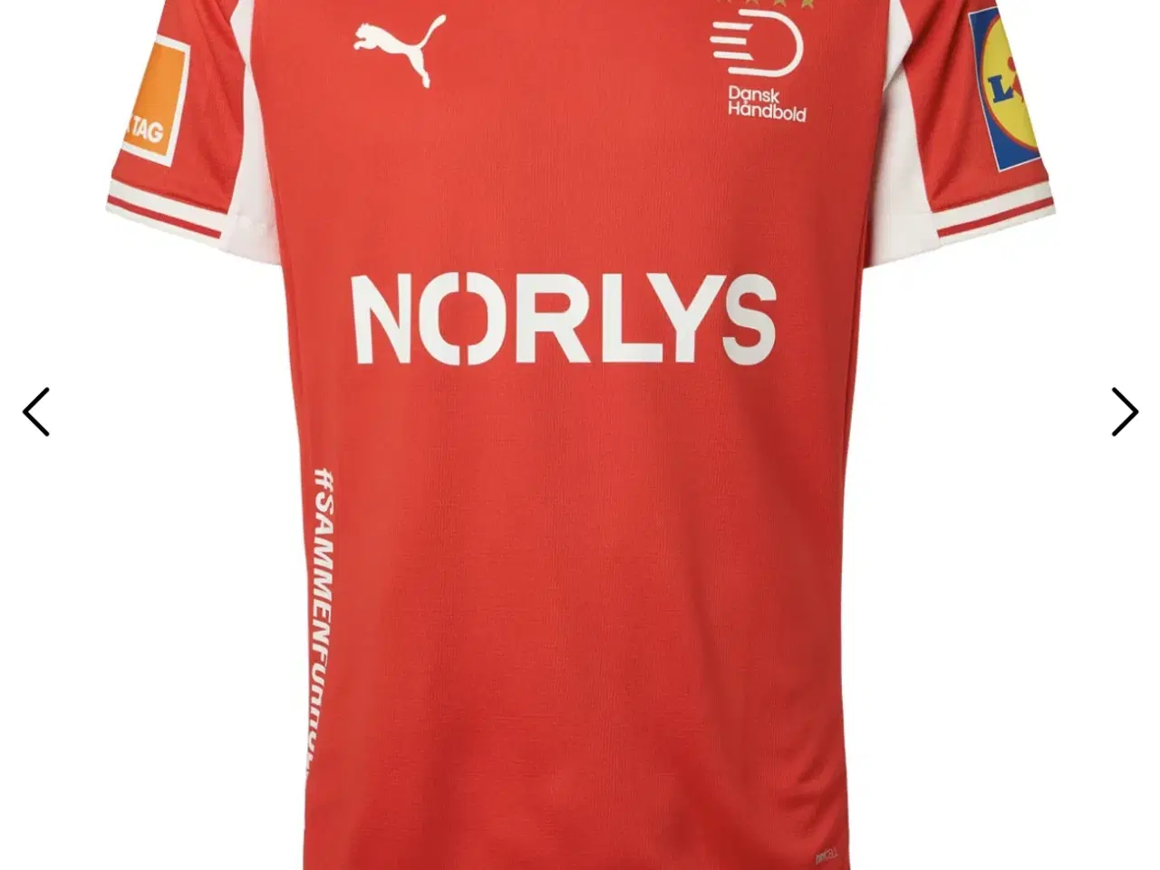 Billede 1 - Håndbold landsholdstrøje 26/27 unisex str Large