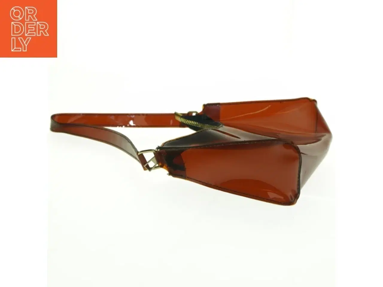 Billede 2 - Y2K Gennemsigtig skuldertaske (str. 22 x 13 cm)