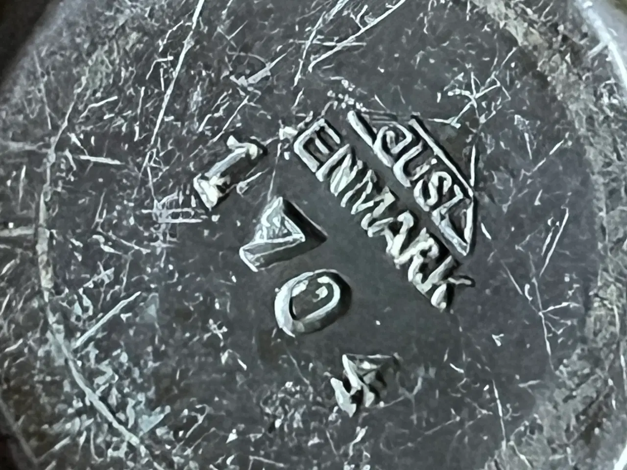 Billede 4 - Just Andersen figur i diskometal  figur med penne/