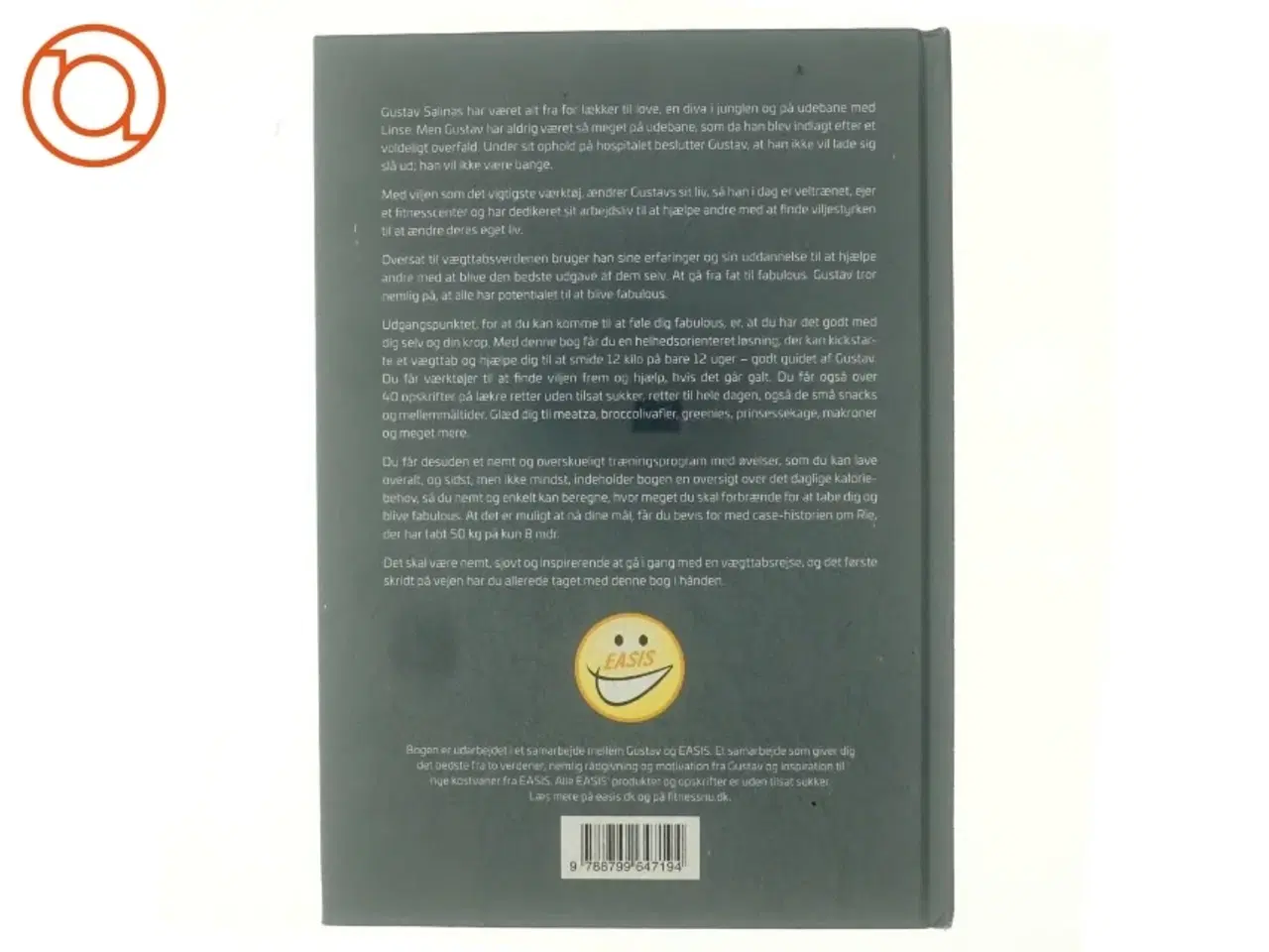 Billede 3 - Fra fat til fabulous af Gustav Andersen Salinas (f. 1990-07-11) (Bog)
